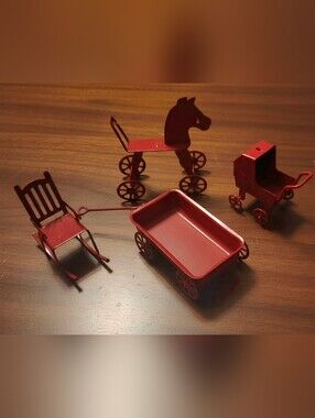 vintage Sears Trim Shop miniatures lot